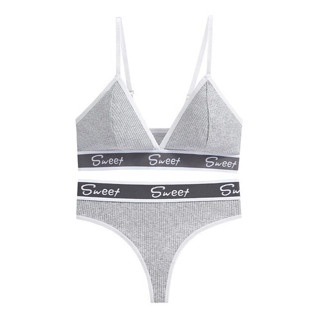 European and American sexy sports fitness yoga bra set