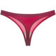 3-pack of feminine ultra-thin ice silk seamless thongs