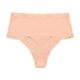 High waist, belly-tightening, markless sports large size fat mm thong