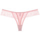 Sexy pure cotton lace low waist women's thong
