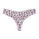 Ice silk one piece ultra-thin seamless large size thong for women