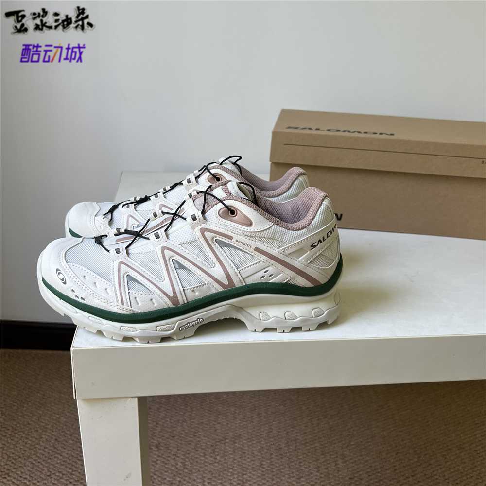 Salomon萨洛蒙 XT-QUEST白绿香草色越野机能户外运动跑鞋474789-图2