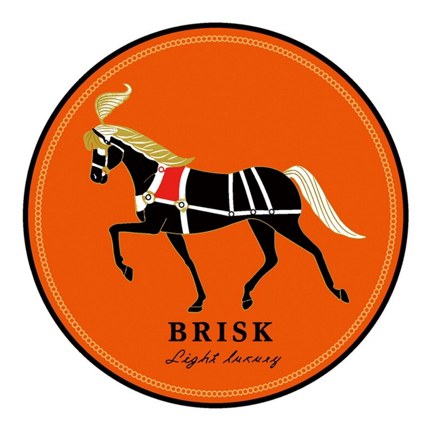 美式轻奢网红圆形地毯潮牌橙色衣帽间高级客厅卧室电脑椅转椅地垫