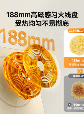 美的超薄机身节能双显高端电磁炉
