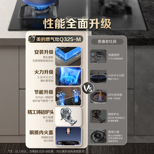 Midea 5.2kW high-power gas stove Q325