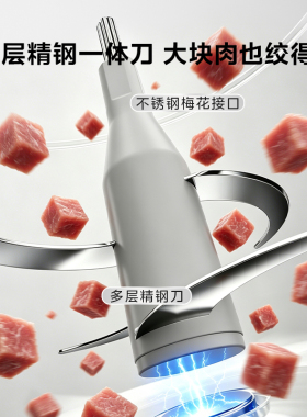 美的数显智控大容量料理绞肉机