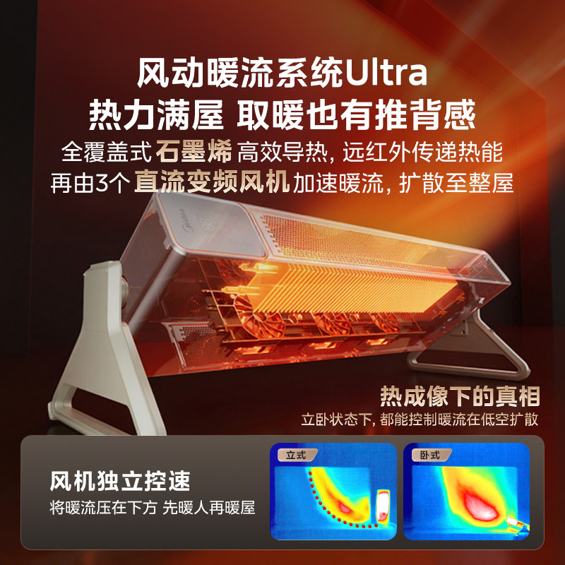 Midea standing and sleeping instant heater