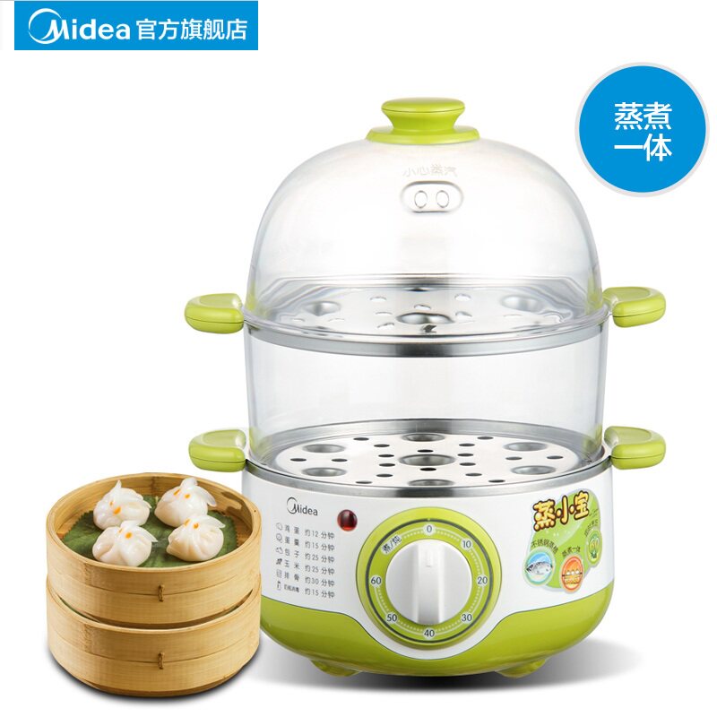 midea /美的家用定时多功能蒸蛋器 美的煮蛋器/蒸蛋器