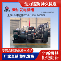 Cargot City see 1000KW diesel generator 1000 kilowatts of large generator set factory price