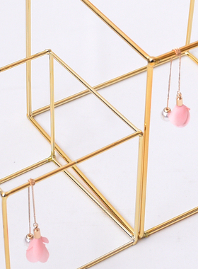 贝衡金属柜台店面现场饰物架子