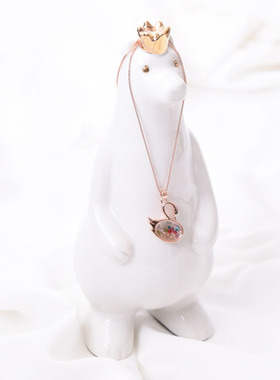 可爱风项链白色摄影道具ins摆件