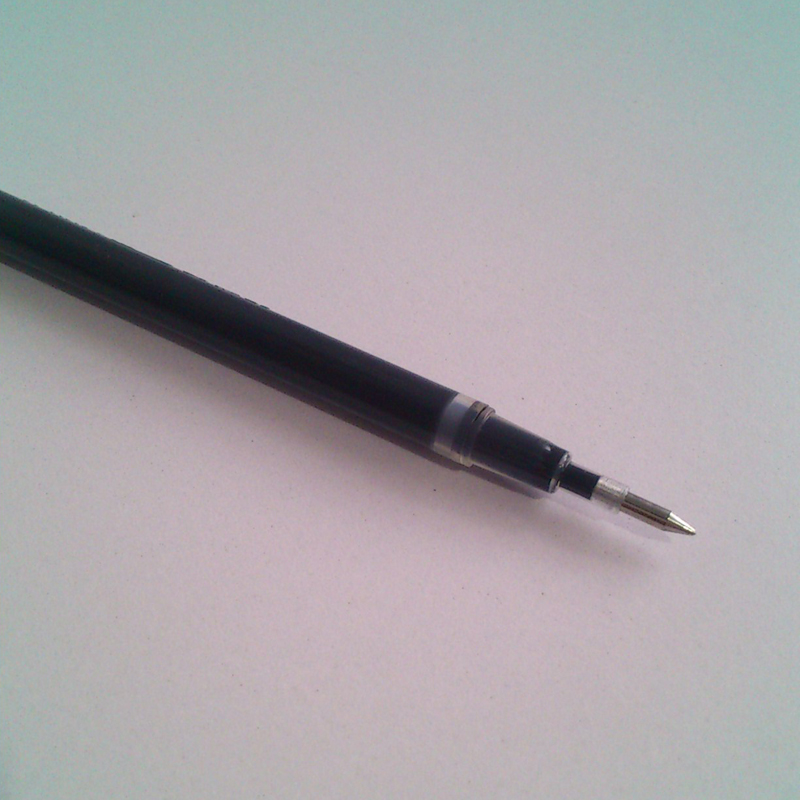 现代美中性笔芯通用GP-122/138/139签字替芯0.5/0.7/1.0mm大容量 - 图3