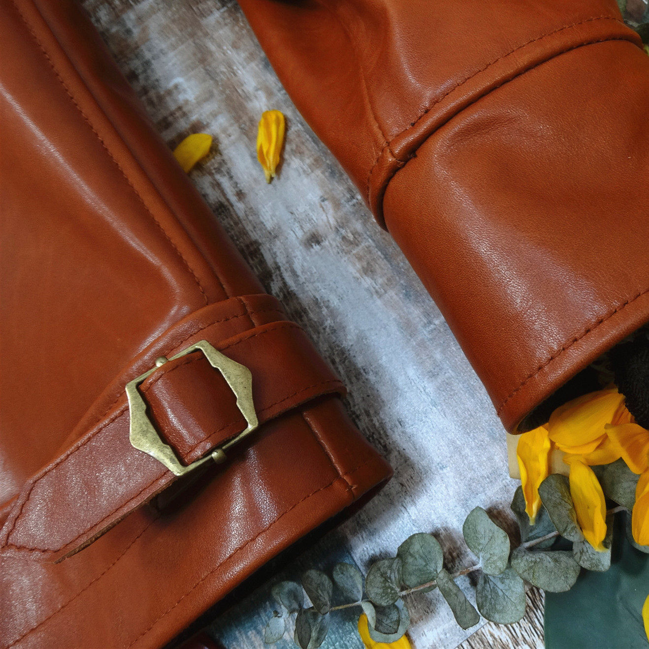 别人家的穆赫兰道Mulholland蜜蜡小牛犊皮男皮衣,淘宝优惠券,粉丝福利购,淘宝优惠卷