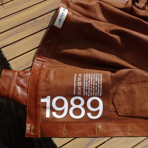 【无里衬】水洗手工做旧全粒面牛皮代工出口原版美式西部牛仔 - 图0