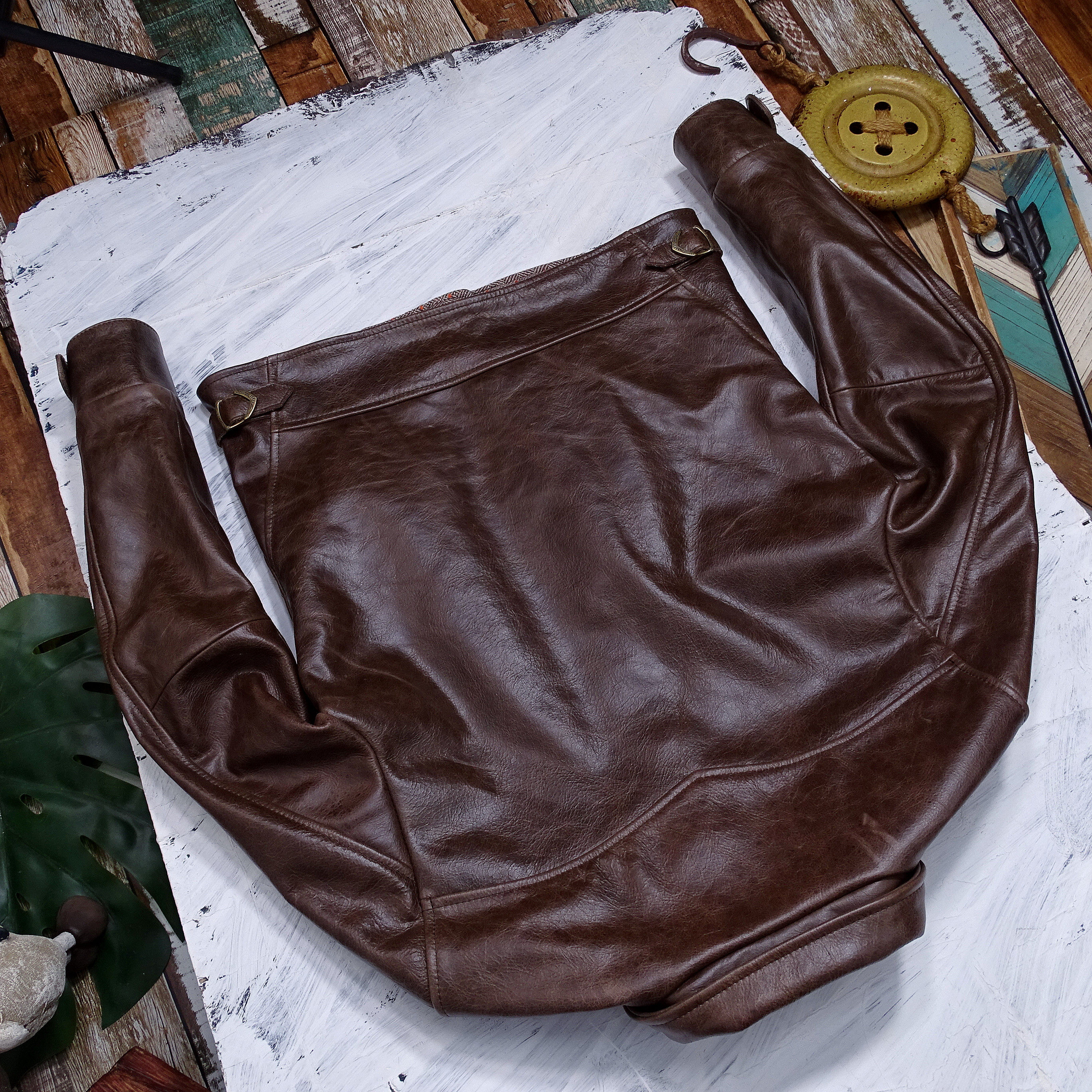 【限量3折秒杀】美国进口油浸蜡变牛皮美式复古哥萨克青果领,淘宝优惠券,粉丝福利购,淘宝优惠卷