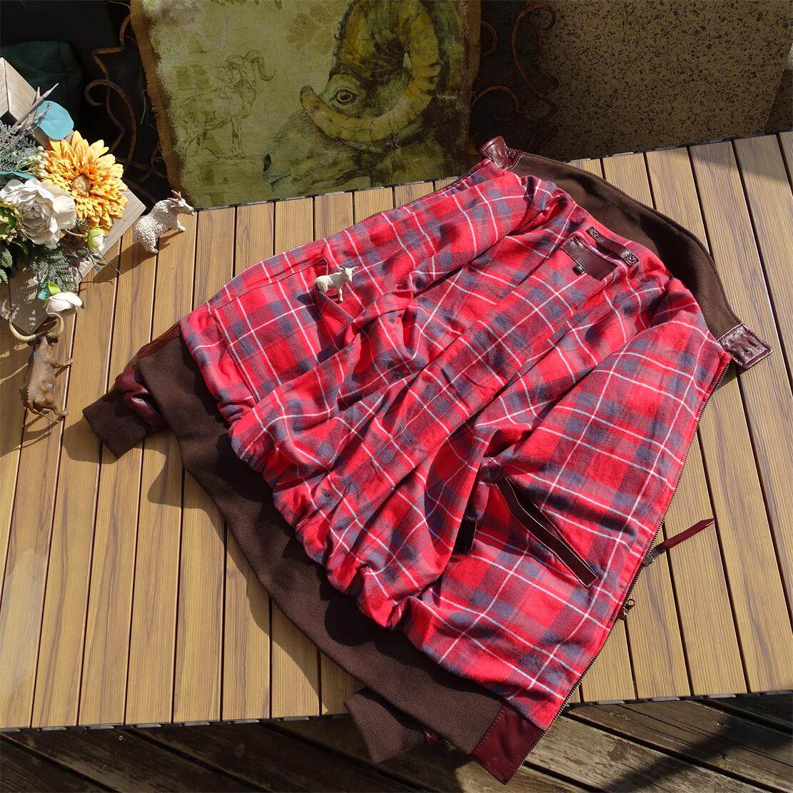 仅134件【帮友厂赔本抛售】超薄0.4小绵羊皮G9哈灵顿男女真皮衣,淘宝优惠券,粉丝福利购,淘宝优惠卷