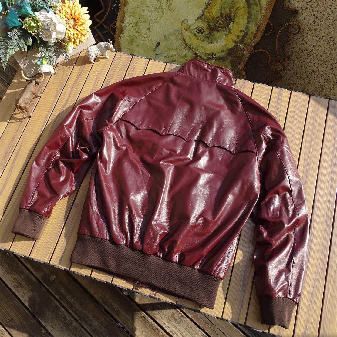 仅134件【帮友厂赔本抛售】超薄0.4小绵羊皮G9哈灵顿男女真皮衣,淘宝优惠券,粉丝福利购,淘宝优惠卷