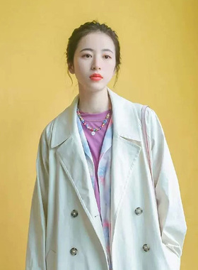 彩色琉璃花雏菊吊坠项链