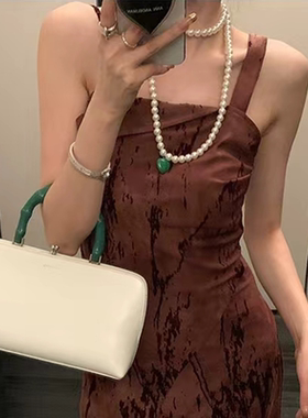 区区欧阳同款绿色爱心珍珠项链