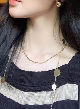 素链基础百搭，双层叠戴