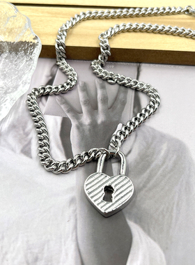 嘻哈朋克风项链锁骨链