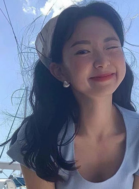 博主fever同款纯银贝壳耳环项链