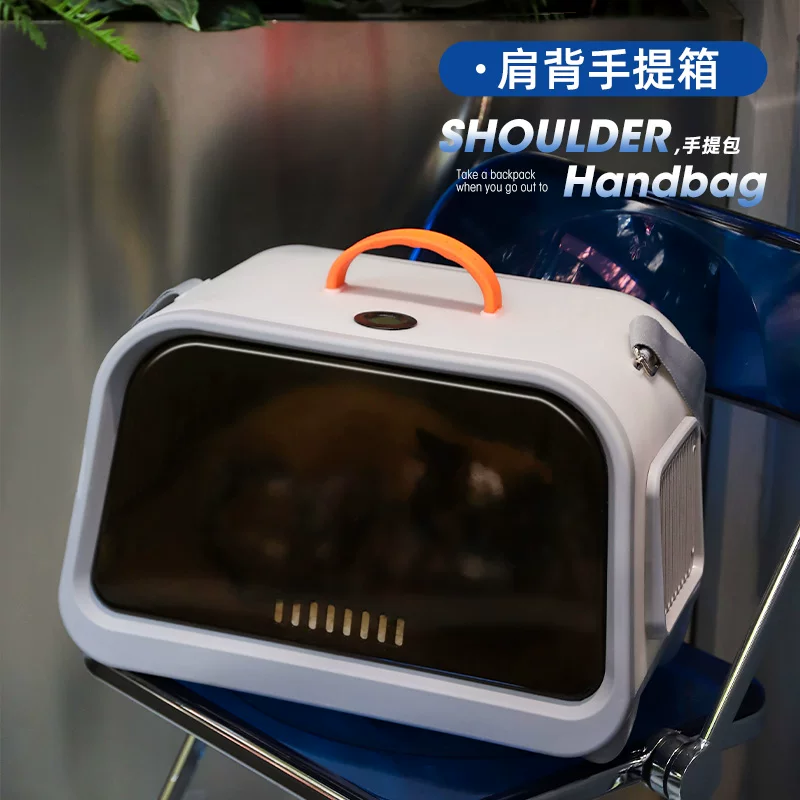 Handheld breathable backpack to go out, high quality box