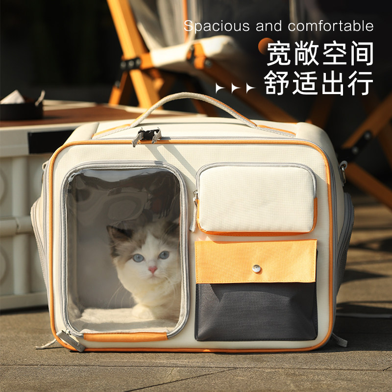 猫包外出便携冬季保暖加绒大容量狗狗坐车神器宠物拉杆箱背包冬天,淘宝优惠券,粉丝福利购,淘宝优惠卷