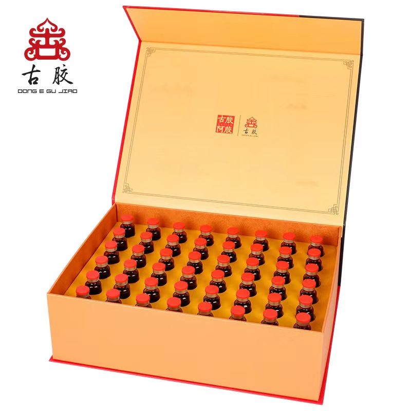 阿胶浆口服液东阿正品20ml*48支山东古胶阿胶当归浆滋补气血双补 - 图0