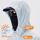 PSO Brand Ice Silk UV Protection UPF100 Skin Clothing Men's Cute Puppy Sun Protection Clothing Hooded Jacket Summer