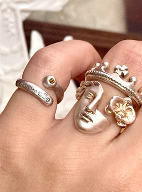 今饰有约假面舞会面具人戒指