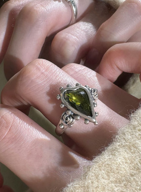 今饰有约女纯银简约戒指