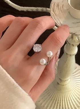 今饰有约女纯银简约戒指