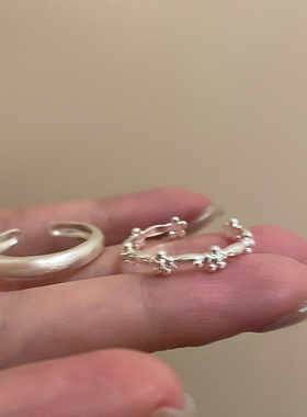 今饰有约女纯银简约戒指