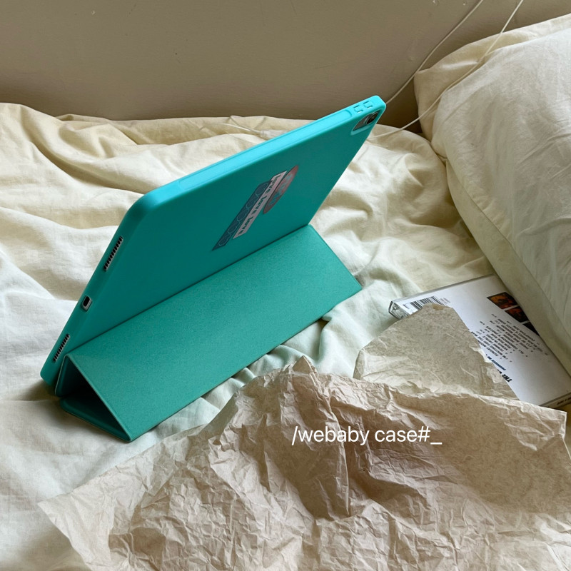薄荷绿氛围ins平板保护套2021pro11/air4三折翻盖10.2吸磁ipad9.7,淘宝优惠券,粉丝福利购,淘宝优惠卷
