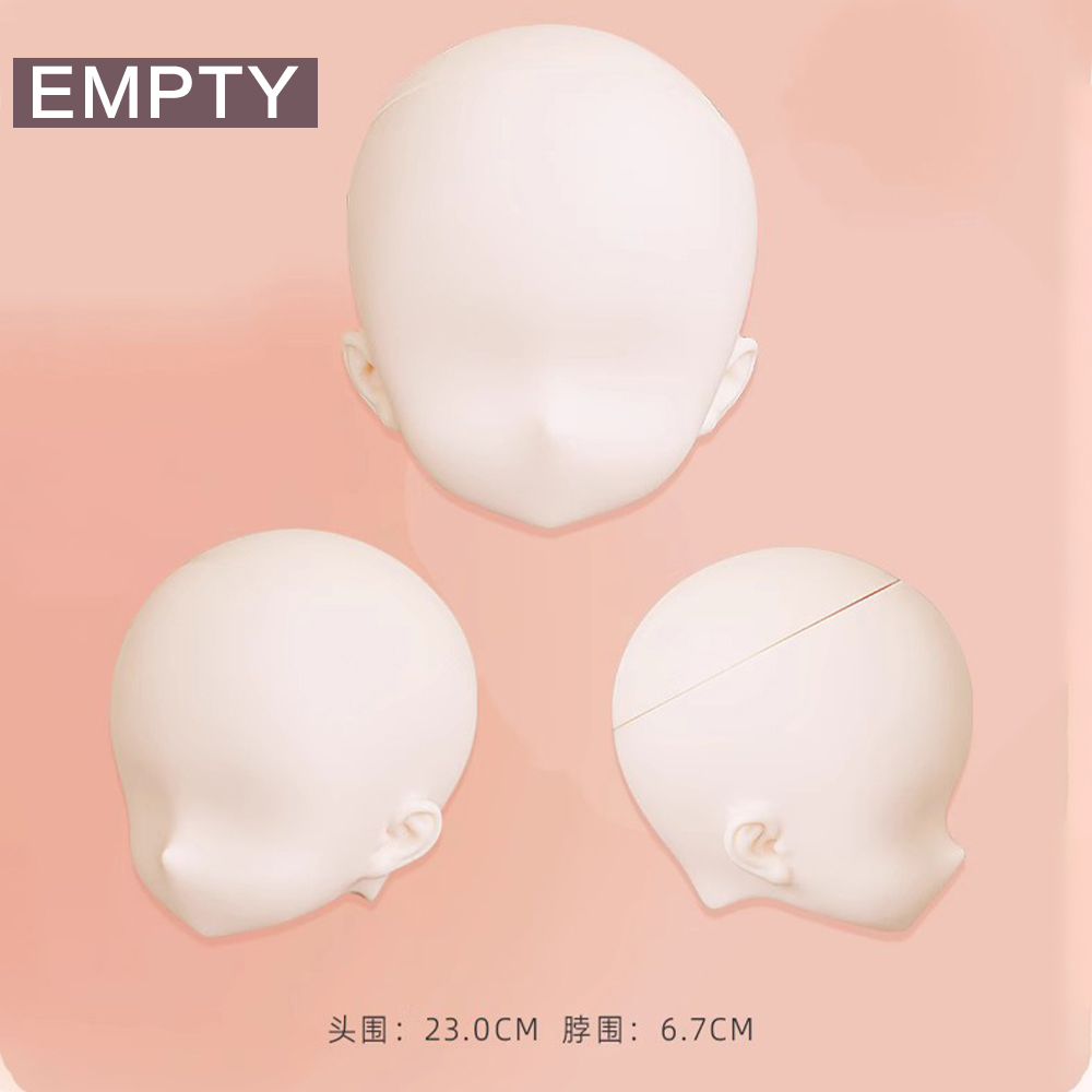 三万院长现货imomodoll二次元4分bjd娃头miko胶皮ruby rucy empty - 图0