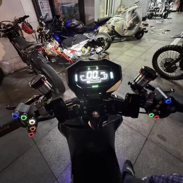 Cosano ksn sugar bean switch modified No. 9 full series Mavericks N1s Yadi X5 luminous bare handlebar switch function