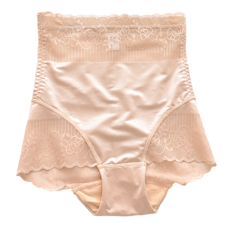 薄款桑蚕丝底裆产后塑身燃脂内裤 赤媚塑身美体裤