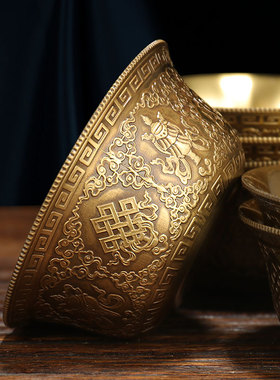 室内雕刻古铜色供佛用品