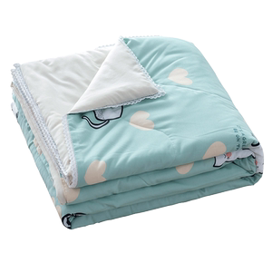 北极绒夏凉被子被芯儿童单人双人水洗棉可机洗薄款春秋夏季空调被