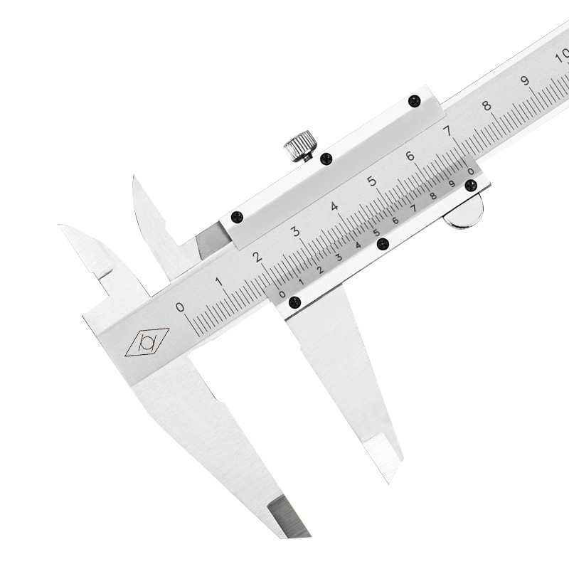 靖江棱环牌游标卡尺 0-150-200-300-500mm 高精度镀铬四用双外爪 - 图3