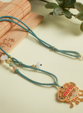 秋冬新中式轻奢百搭项链