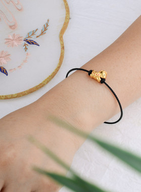 黑马摇钱乾坤未定马年本命年手链