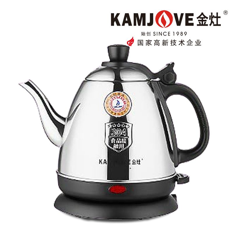 KAMJOVE/金灶 E-400快速壶304不锈钢烧水家用速热开水壶1000W0.8L - 图3