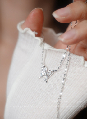 予月有音/蝴蝶项链女款高级感