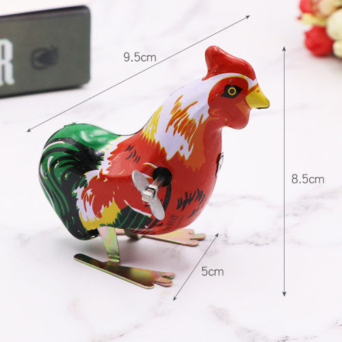 怀旧玩具80后经典儿时童年玩具链条青蛙发条会跑玩具创意礼品 - 图2