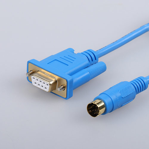 适用三菱plc编程电缆 FX系列PLC下载线rs232串口数据通讯线SC-11 - 图2