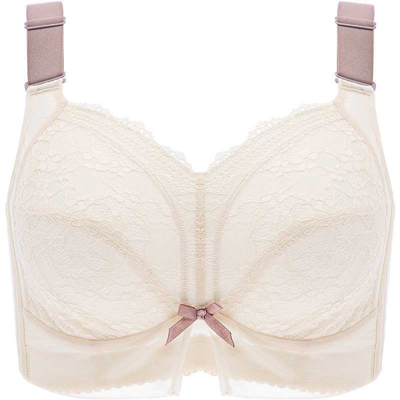 月色大胸显小薄款全罩杯无钢圈文胸 月色服饰文胸