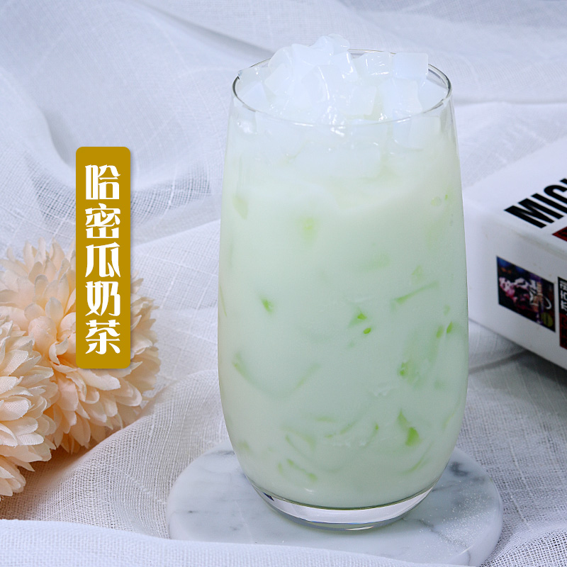 东具哈密瓜奶茶粉速溶三合一奶茶1kg袋装奶茶店咖啡机专用饮料-图1