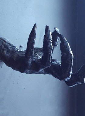 家居恶魔手爪装饰女巫挂壁树脂